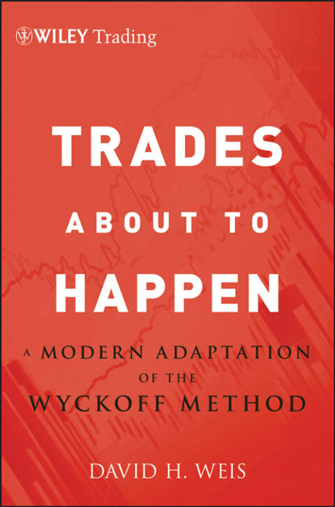 Cover image for book Trades About to Happen: A Modern Adaptation of the Wyckoff Method