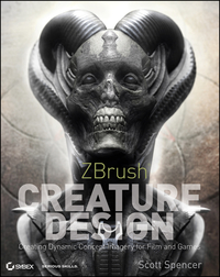 Cover image: ZBrush Creature Design: Creating Dynamic Concept Imagery for Film and Games 1st edition 9781118024331