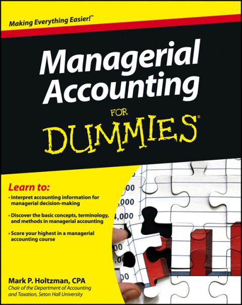 Cover image for book Managerial Accounting For Dummies
