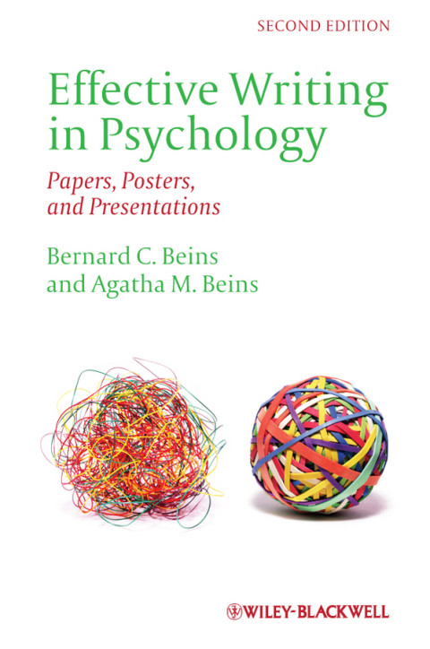Cover image for book Effective Writing in Psychology