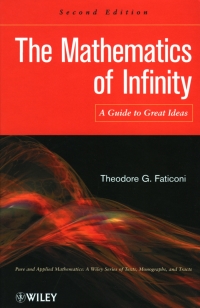 Cover image: The Mathematics of Infinity 2nd edition 9781118204481