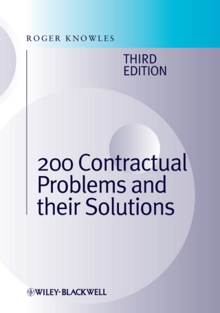 200 Contractual Problems and Their Solutions