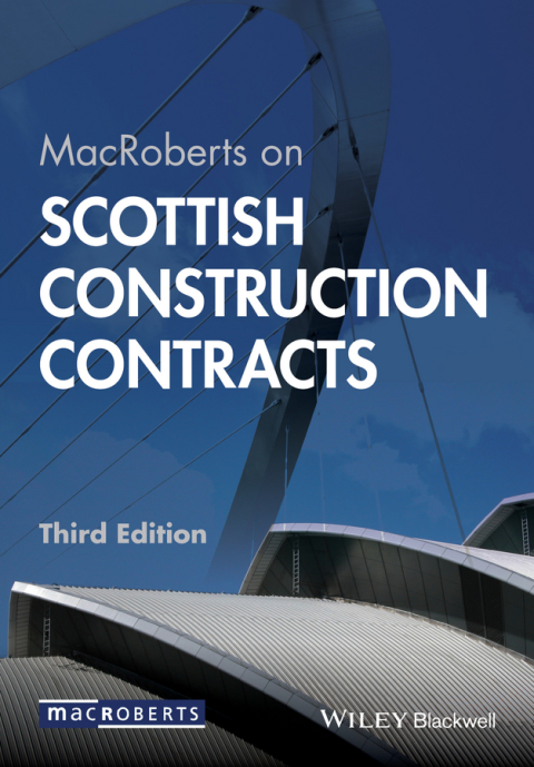 Cover image for book MacRoberts on Scottish Construction Contracts