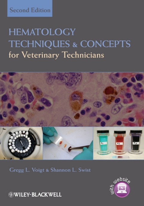 Cover image for book Hematology Techniques and Concepts for Veterinary Technicians