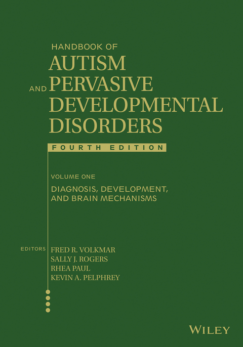 Handbook of Autism and Pervasive Developmental Disorders, Diagnosis, Development, and Brain Mechanisms 