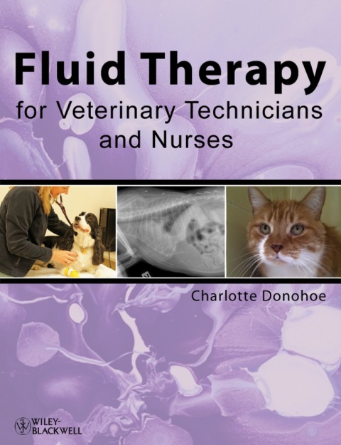 Cover image for book Fluid Therapy for Veterinary Technicians and Nurses