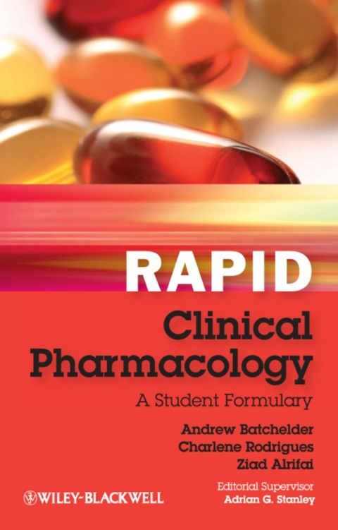 Cover image for book Rapid Clinical Pharmacology: A Student Formulary