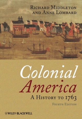 Colonial America a History to 1763