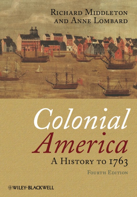 Cover image for book Colonial America: A History to 1763