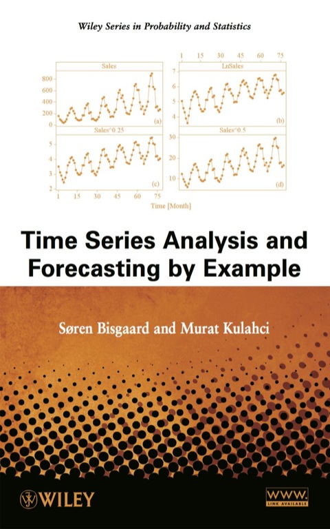 Cover image for book Time Series Analysis and Forecasting by Example