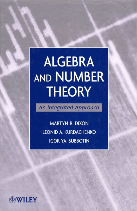Cover image for book Algebra and Number Theory