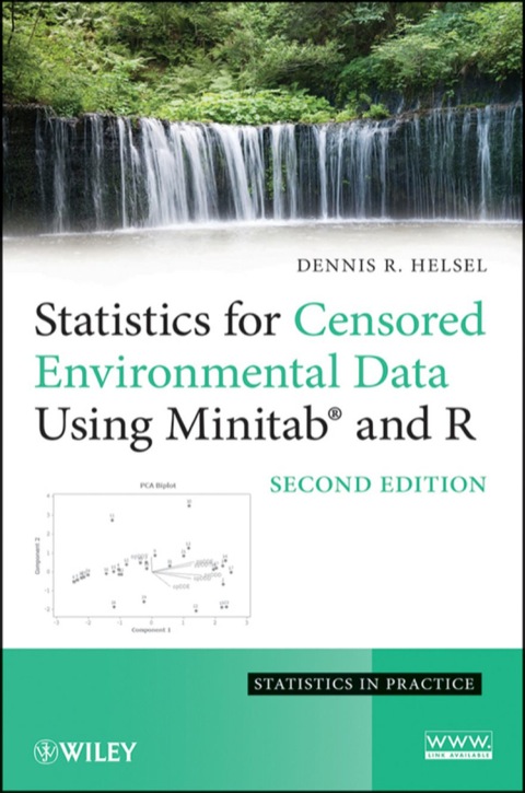 Cover image for book Statistics for Censored Environmental Data Using Minitab and R