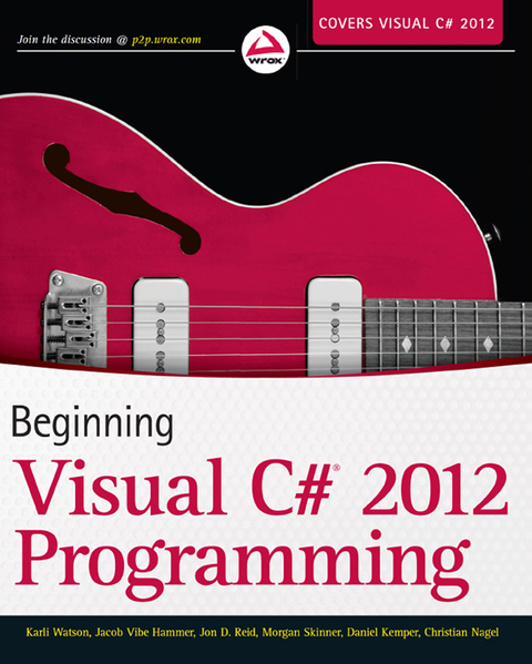 Cover image for book Beginning Visual C# 2012 Programming