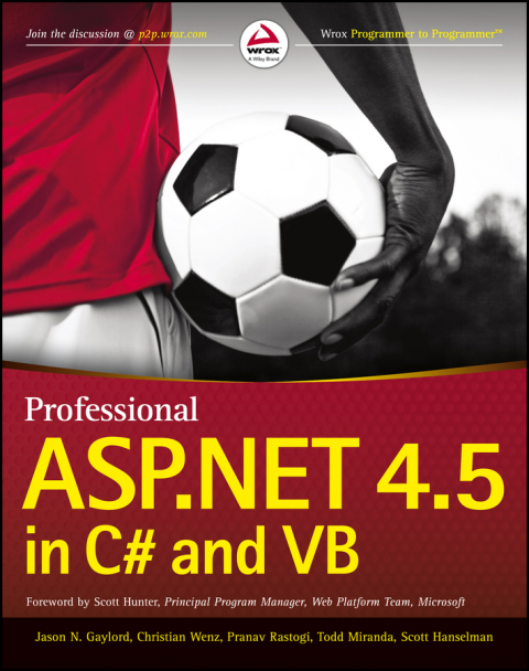 Cover image for book Professional ASP.NET 4.5 in C# and VB