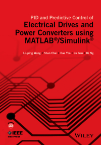Cover image: PID and Predictive Control of Electrical Drives and Power Converters using MATLAB / Simulink 1st edition 9781118339442