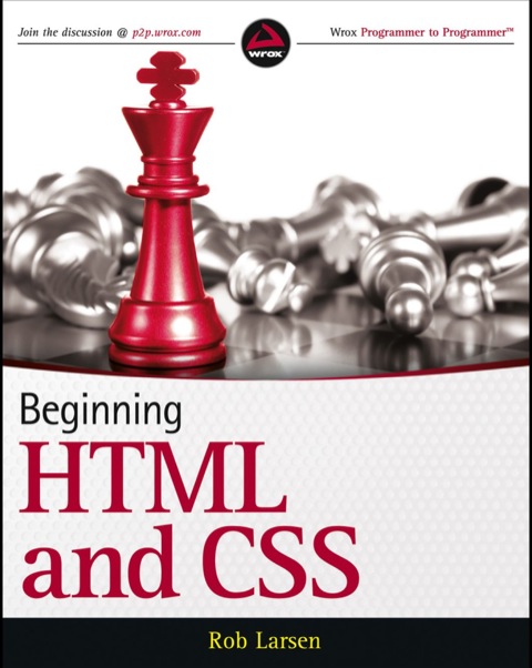 Cover image for book Beginning HTML and CSS