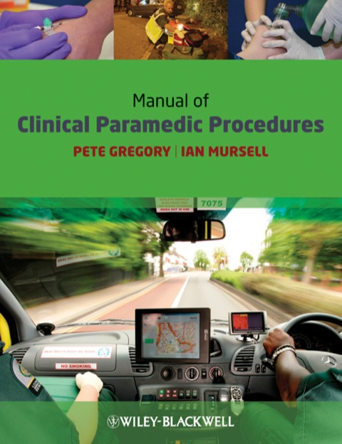 Cover image for book Manual of Clinical Paramedic Procedures