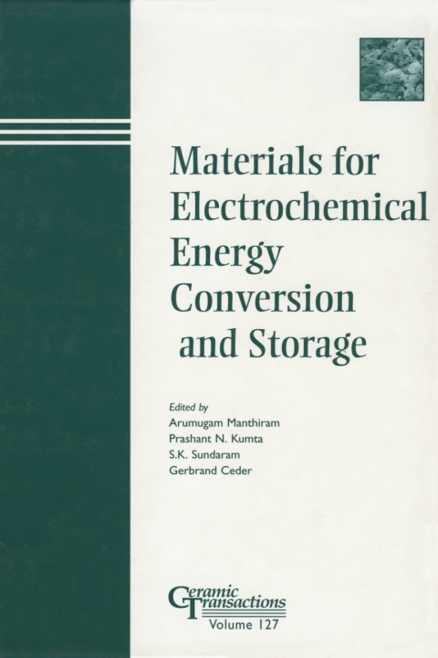 Cover image for book Materials for Electrochemical Energy Conversion and Storage