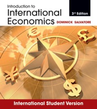 INTRO TO INTERNATIONAL ECONOMICS
