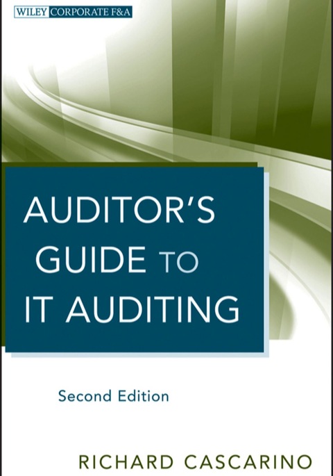 Cover image for book Auditor's Guide to IT Auditing + Software Demo