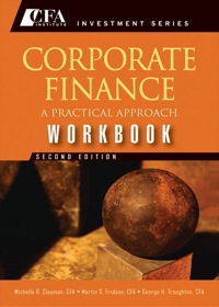 Corporate Finance Workbook: A Practical Approach 2nd Edition ...