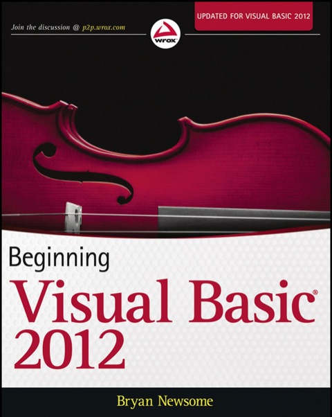 Cover image for book Beginning Visual Basic 2012