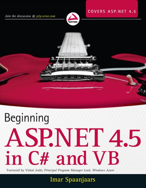 Cover image for book Beginning ASP.NET 4.5: in C# and VB