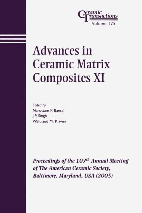 Advances in Ceramic Matrix Composites XI 