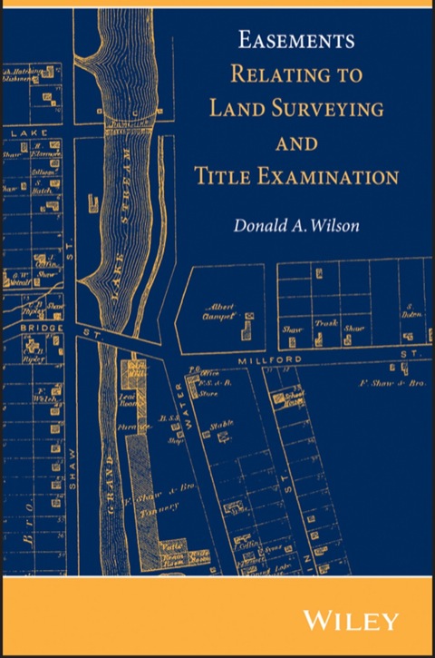 Cover image for book Easements Relating to Land Surveying and Title Examination