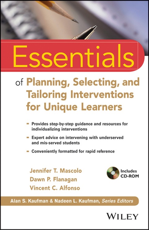 Cover image for book Essentials of Planning, Selecting, and Tailoring Interventions for Unique Learners