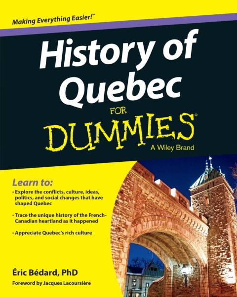Cover image for book History of Quebec For Dummies