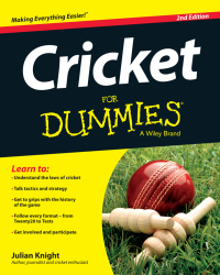 Cover image: Cricket For Dummies 2nd edition 9781118480328