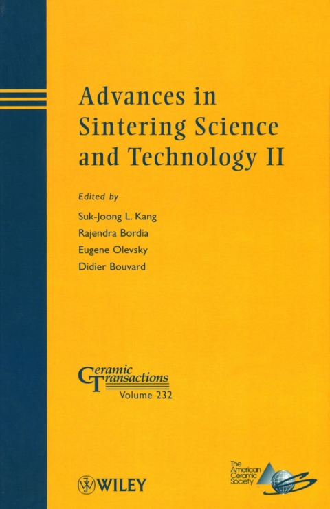 Cover image for book Advances in Sintering Science and Technology II