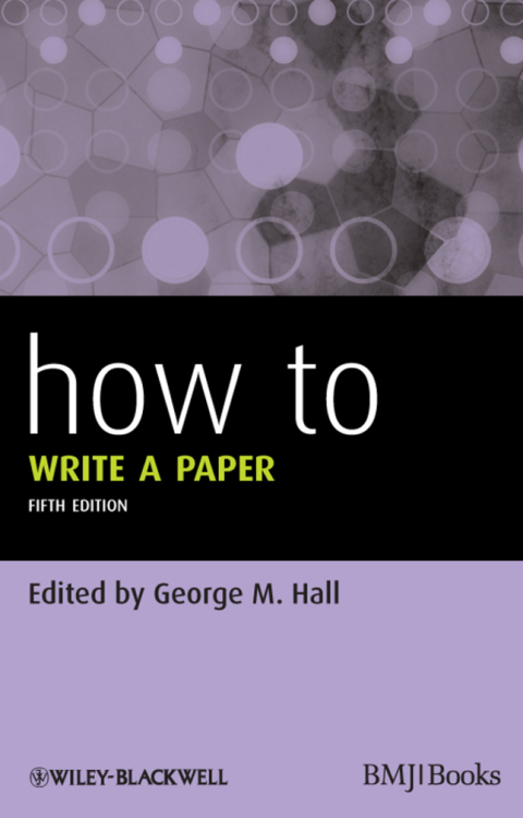 Cover image for book How To Write a Paper