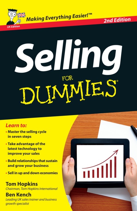 Cover image for book Selling For Dummies, UK Edition