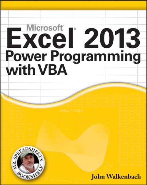 Cover image for book Excel 2013 Power Programming with VBA