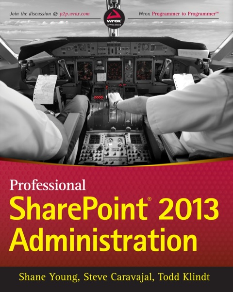 Cover image for book Professional SharePoint 2013 Administration