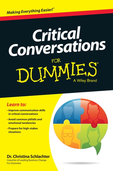 Cover image for book Critical Conversations For Dummies