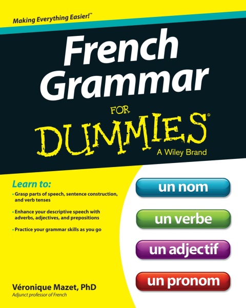 Cover image for book French Grammar For Dummies