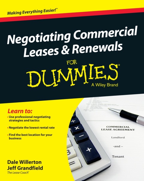 Cover image for book Negotiating Commercial Leases & Renewals For Dummies