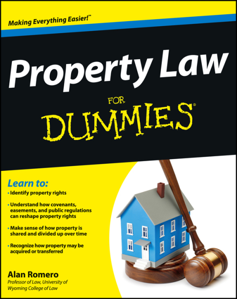 Cover image for book Property Law For Dummies