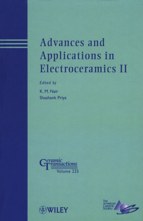Cover image for book Advances and Applications in Electroceramics II
