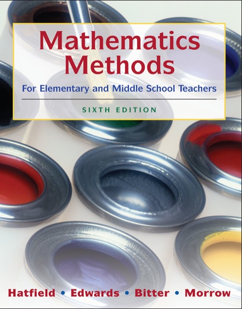 Cover image for book Mathematics Methods for Elementary and Middle School Teachers
