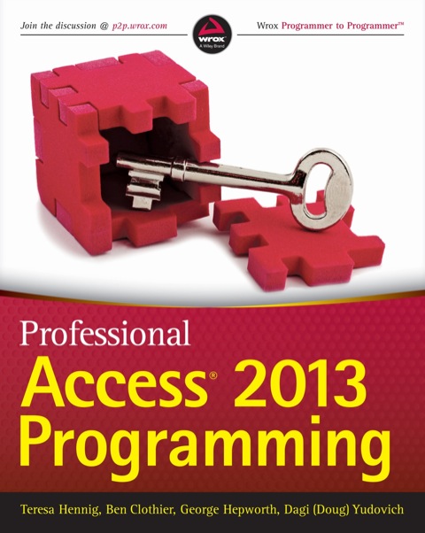 Cover image for book Professional Access 2013 Programming