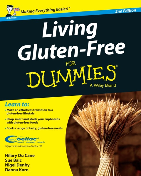 Cover image for book Living Gluten-Free For Dummies - UK, UK Edition