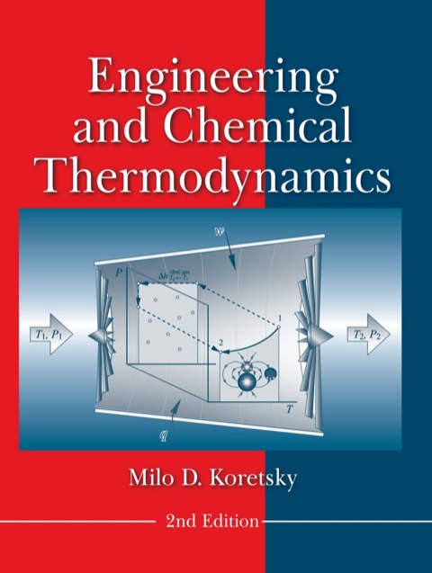 Cover image for book Engineering and Chemical Thermodynamics