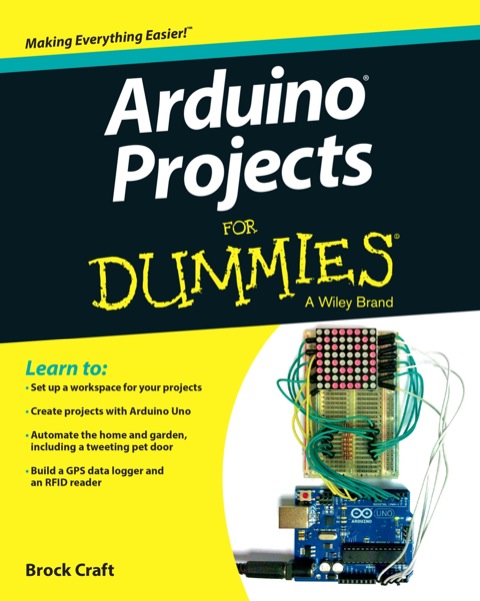 Cover image for book Arduino Projects For Dummies