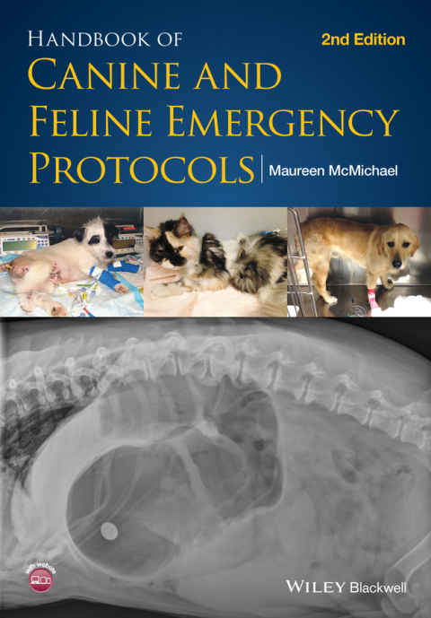 Cover image for book Handbook of Canine and Feline Emergency Protocols