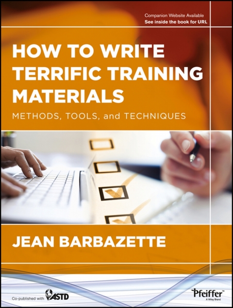 Cover image for book How to Write Terrific Training Materials: Methods, Tools, and Techniques