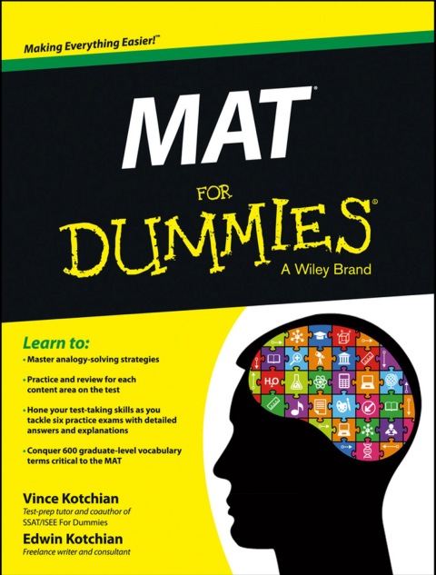 Cover image for book MAT For Dummies